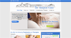 Desktop Screenshot of abingtonclinic.co.uk